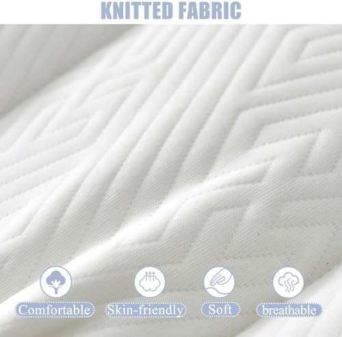 LDLCYCN 4cm Thick Memory Foam Mattress Topper for Massage Table