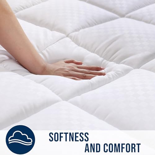 OLANLY Full Mattress Pad - Cooling Soft Breathable