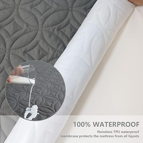 FELTYBED Waterproof Mattress Protector Twin Size 39x75 1