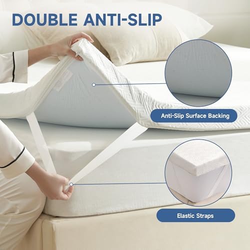 Eiayeebil 2 Inch Memory Foam Mattress Topper Twin