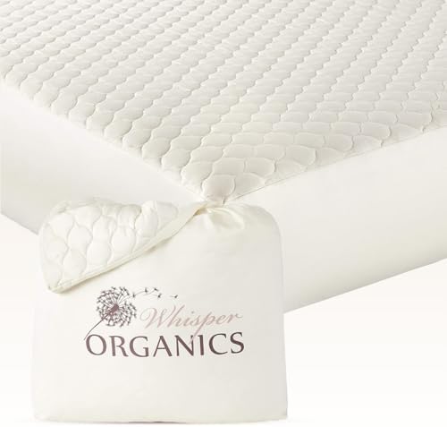 Whisper Organics 100 Cotton Mattress Pad Twin XL