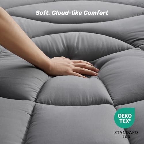 UNIKOME Full Mattress Pad Waterproof Protector