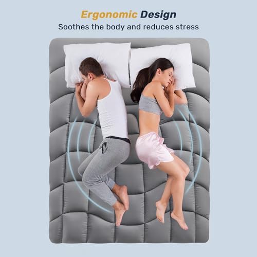 UNIKOME Full Mattress Pad Waterproof Protector