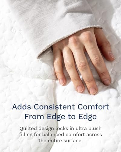 ViscoSoft King Fiberfill Pillow Top Mattress Topper