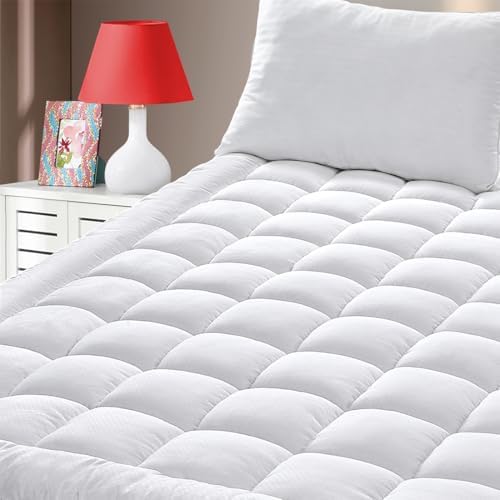 GERHOME King Size Quilted Fitted Mattress Pad Cover