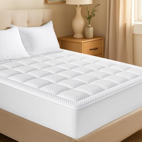 OLANLY Full Mattress Pad - Cooling Soft Breathable