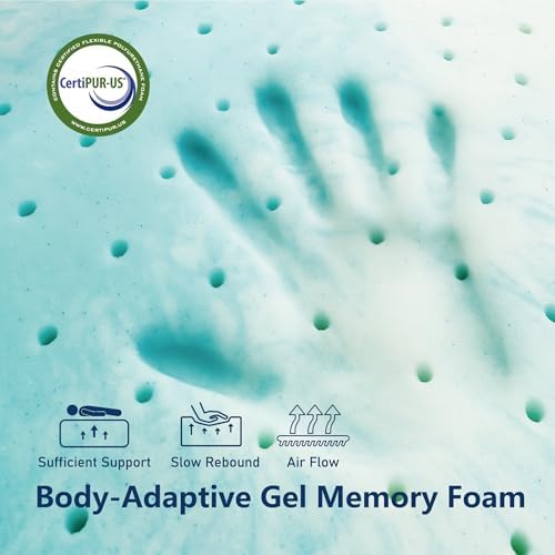 Ballad 3 Inch Memory Foam Mattress Topper Twin XL Size