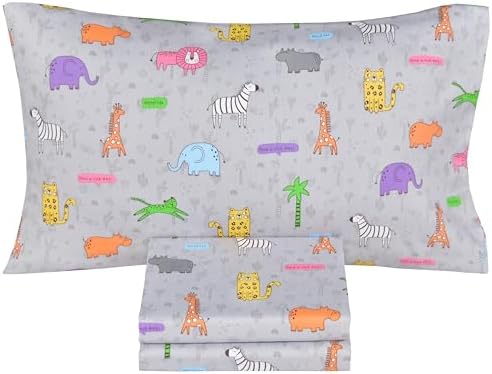 Scientific Sleep Forest Animals Kids Bed Sheet Set 1