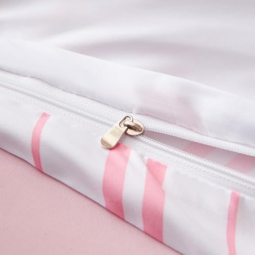Erwinmu Heart Pattern Duvet Cover Set Twin Size