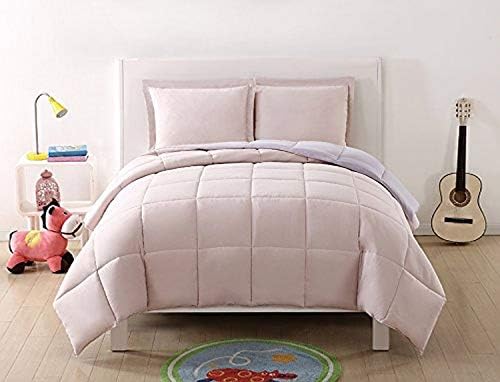 My World Pleated Duvet Set Lavender Blush Twin XL 2-Piece