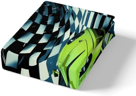 Feelyou Race Car Fitted Sheet Set Twin Size