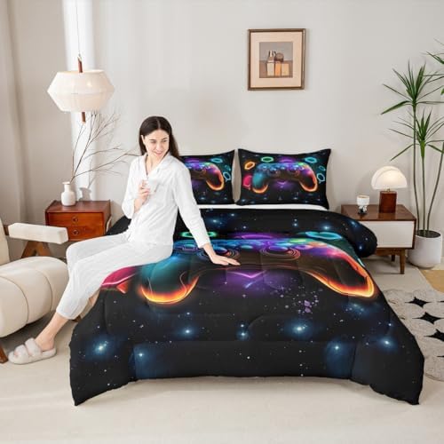 Erosebridal Gamer Comforter Set for Boys