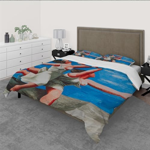 HOBBOY Microfiber Duvet Cover Set 3 pcs Picasso Aesthetic Twin XL