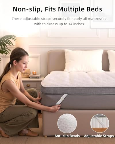 Glendan Mattress Topper - 3 Inch Firm Memory Foam Twin