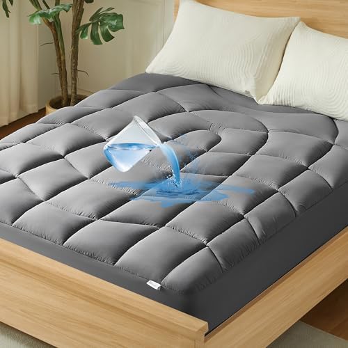 UNIKOME Full Mattress Pad Waterproof Protector