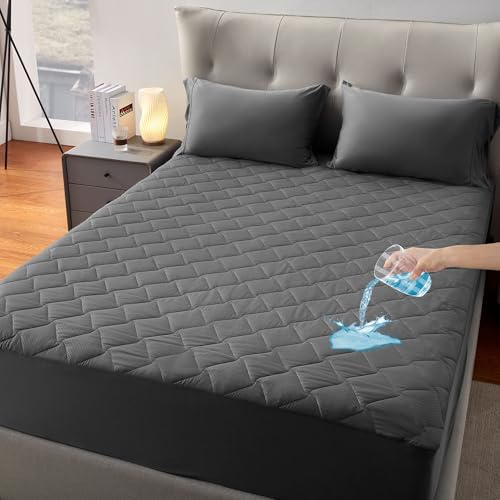 SLEEP ZONE Waterproof Mattress Protector Pad Twin