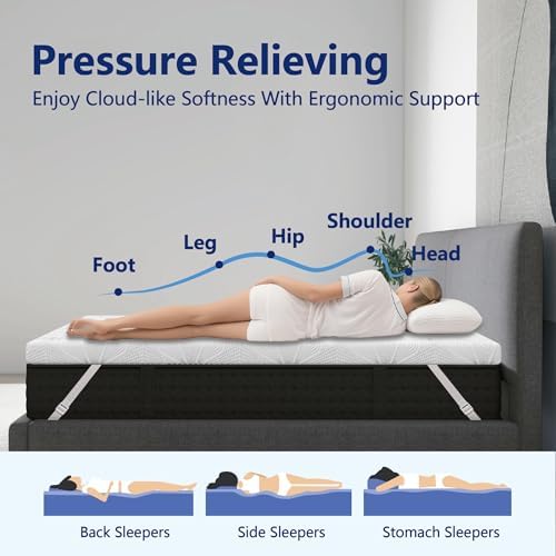 Ballad 3 Inch Memory Foam Mattress Topper Twin XL Size