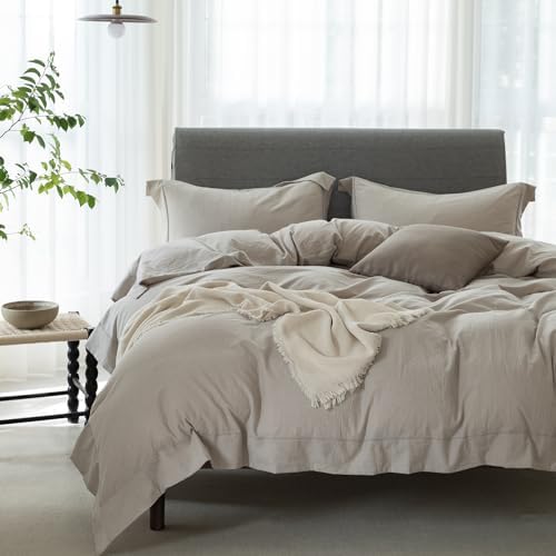 ELIMMO Cooling King Duvet Cover Set 3 pcs