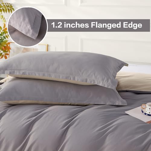 SAPHREAS Purple Duvet Cover Queen Set 3 Pieces