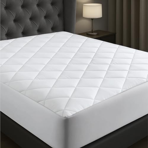 Niagara Cotton Mattress Pad Twin 39x75 - Ultra Plush Cooling Absorbent Protector