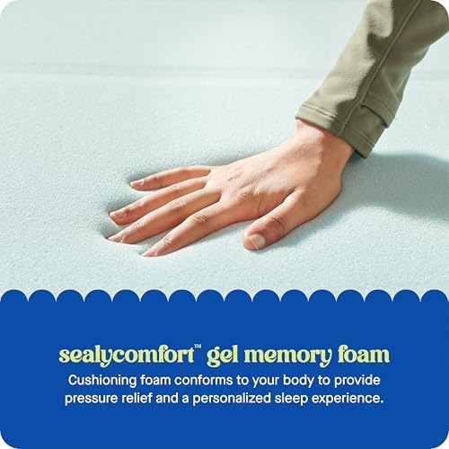 Sealy Dreamlife 3 Inch Gel Memory Foam Mattress Topper 1