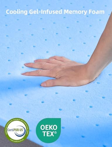 Grbsy 4 Inch Extra Firm Mattress Topper Full Size