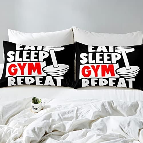 Feelyou Gym Bedding Set Queen Size 1