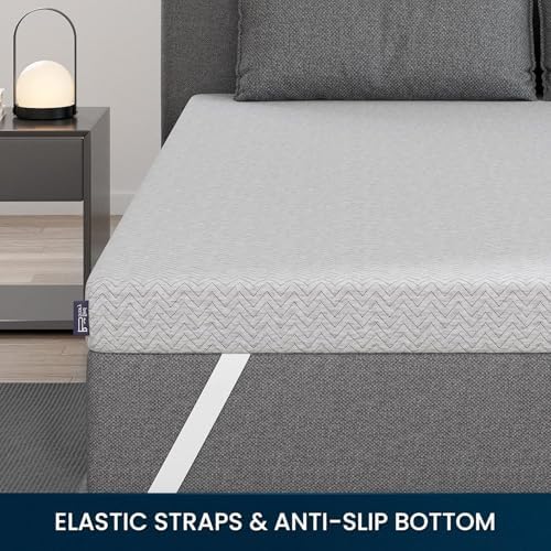 BedStory Extra Firm Mattress Topper Twin Size 4 Inch