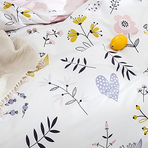 OTOB Floral Twin Duvet Cover Set 100 Cotton