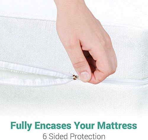 CrystalTowels Ultimate Zippered Mattress Protector 10 Year Warranty