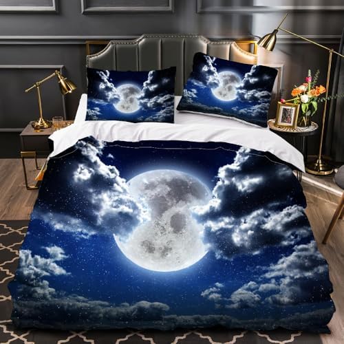 3D Print Duvet Cover Set California King With Zipper