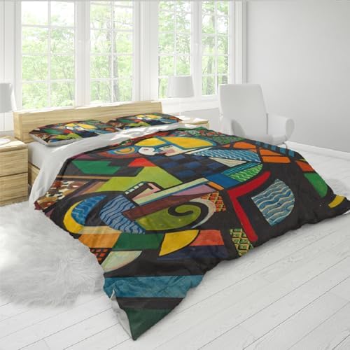 HOBBOY Duvet Cover Set with Zipper Twin XL Cartoon Design