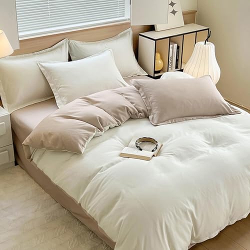 PAJEO Queen Size 3-Piece Duvet Cover Set - Ultra Soft Microfiber