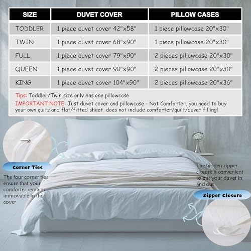 Erosebridal Wolf Duvet Cover Set Queen Size