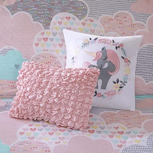 Urban Habitat Kids Cloud Pink Duvet Set 4 Piece