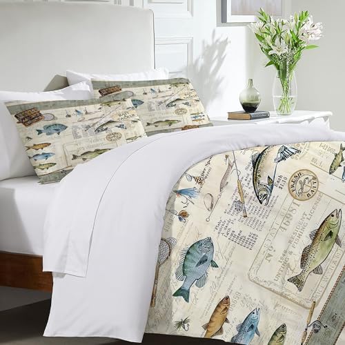 Jerkboo Duvet Cover Set - 3D Print Modern Comforter Cover with Pillowcases