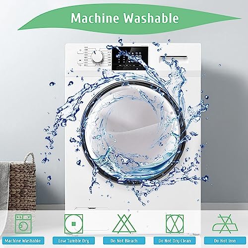 Lunsing 2 Pack Waterproof Twin Mattress Protector