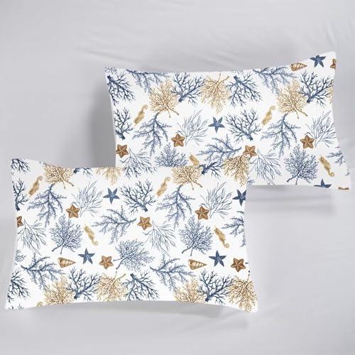 FUYEUN Coastal Comforter Set for Kids Adults