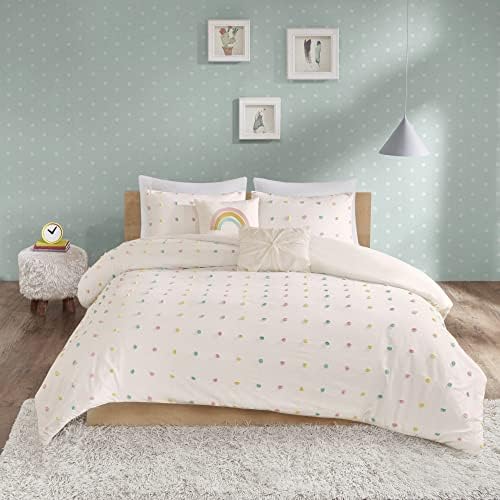 Urban Habitat Kids Callie Cotton Jacquard Pom Duvet Set