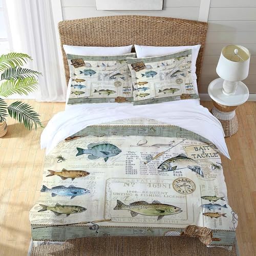 Jerkboo Duvet Cover Set - 3D Print Modern Comforter Cover with Pillowcases