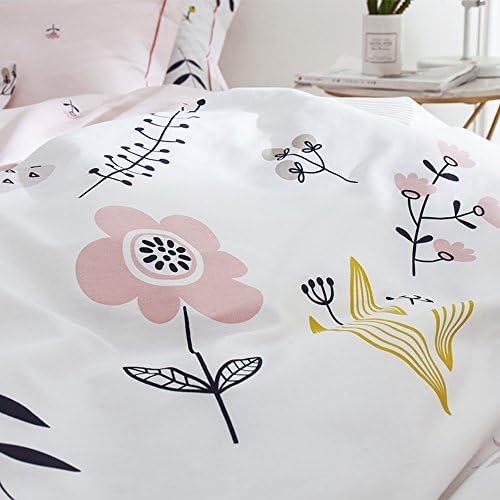 OTOB Floral Twin Duvet Cover Set 100 Cotton