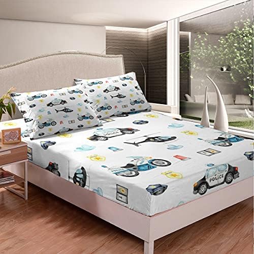 Feelyou Boys Airplane Bed Sheet Set Twin Size 2Pcs