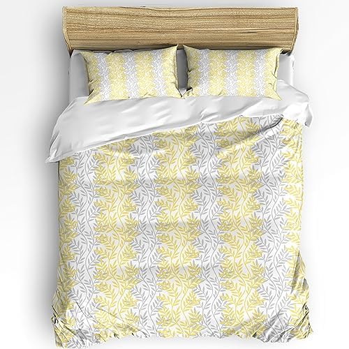 Boanket 3-Piece Duvet Cover Set with Zipper Soft Durable
