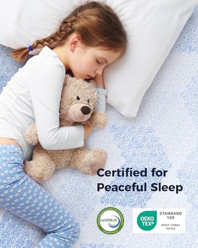 PERLECARE 3 Inch Firm Mattress Topper for Back Pain Relief