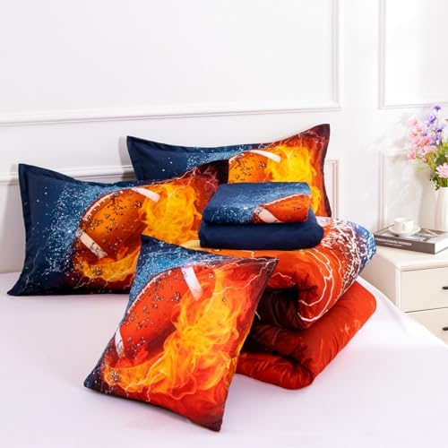 NTBED Football Comforter Set Twin for Boys Teens 1