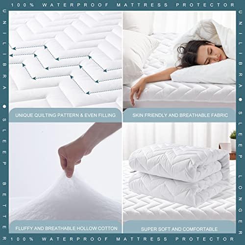 UNILIBRA Full Size Waterproof Mattress Protector Quilted