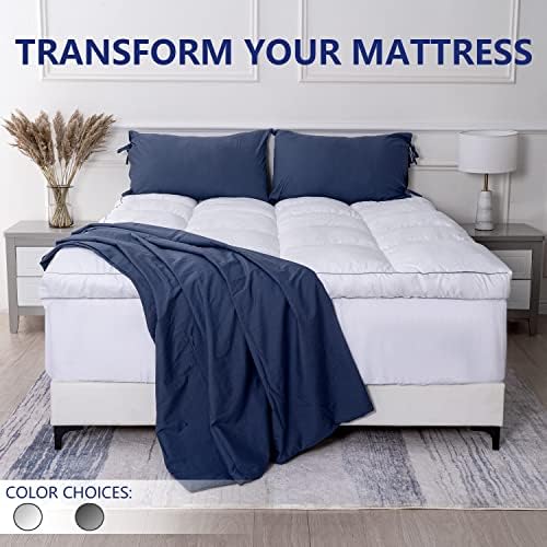 Marine Moon Queen Mattress Topper Cooling Plush
