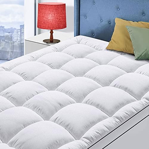 MATBEBY Twin Mattress Topper for Back Pain Support