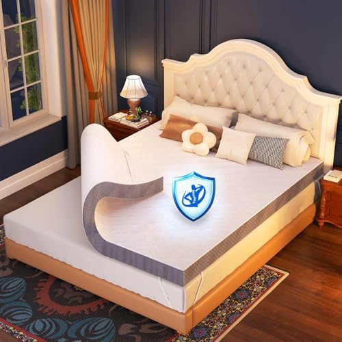 Glendan Mattress Topper - 3 Inch Firm Memory Foam Twin