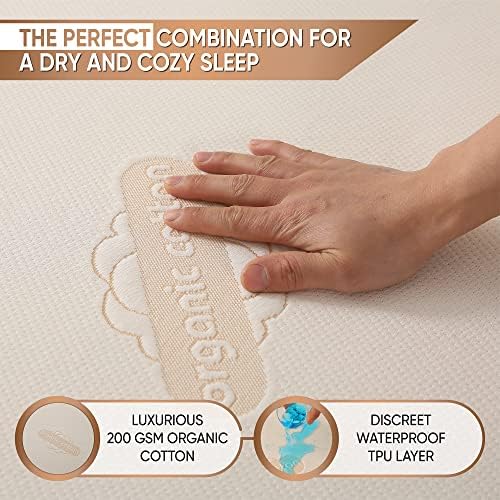 Mattshield Original Deluxe Waterproof Organic Mattress Protector King
